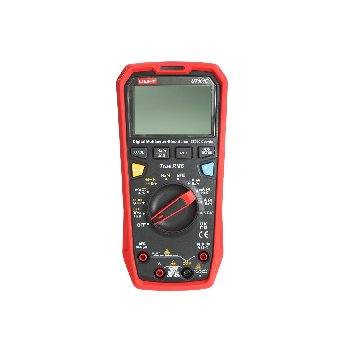 Digital multimeter 9 functions, UT161E, UNI-T